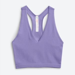 *NWOT* Cropped Free Throw Ribbed Top